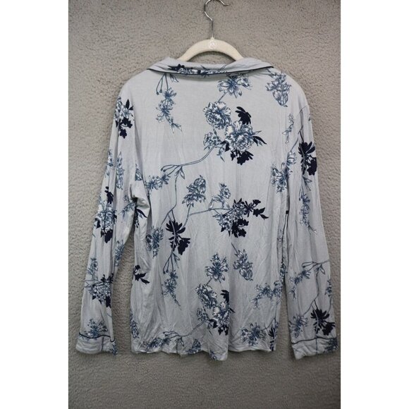 Nordstrom Lingerie Women's Pajama Set-Medium-Drawstring-Floral - Picture 15 of 16